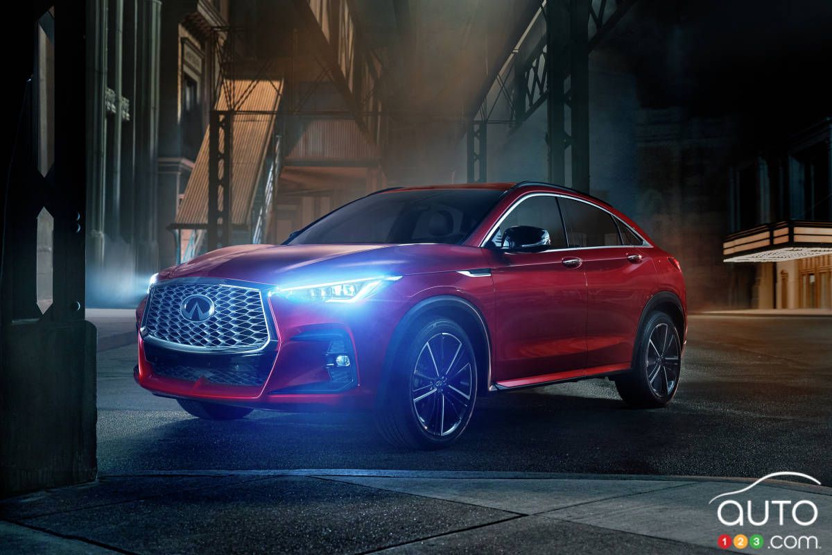 A First Look at the 2022 Infiniti QX55 Ahead of our Test Drive